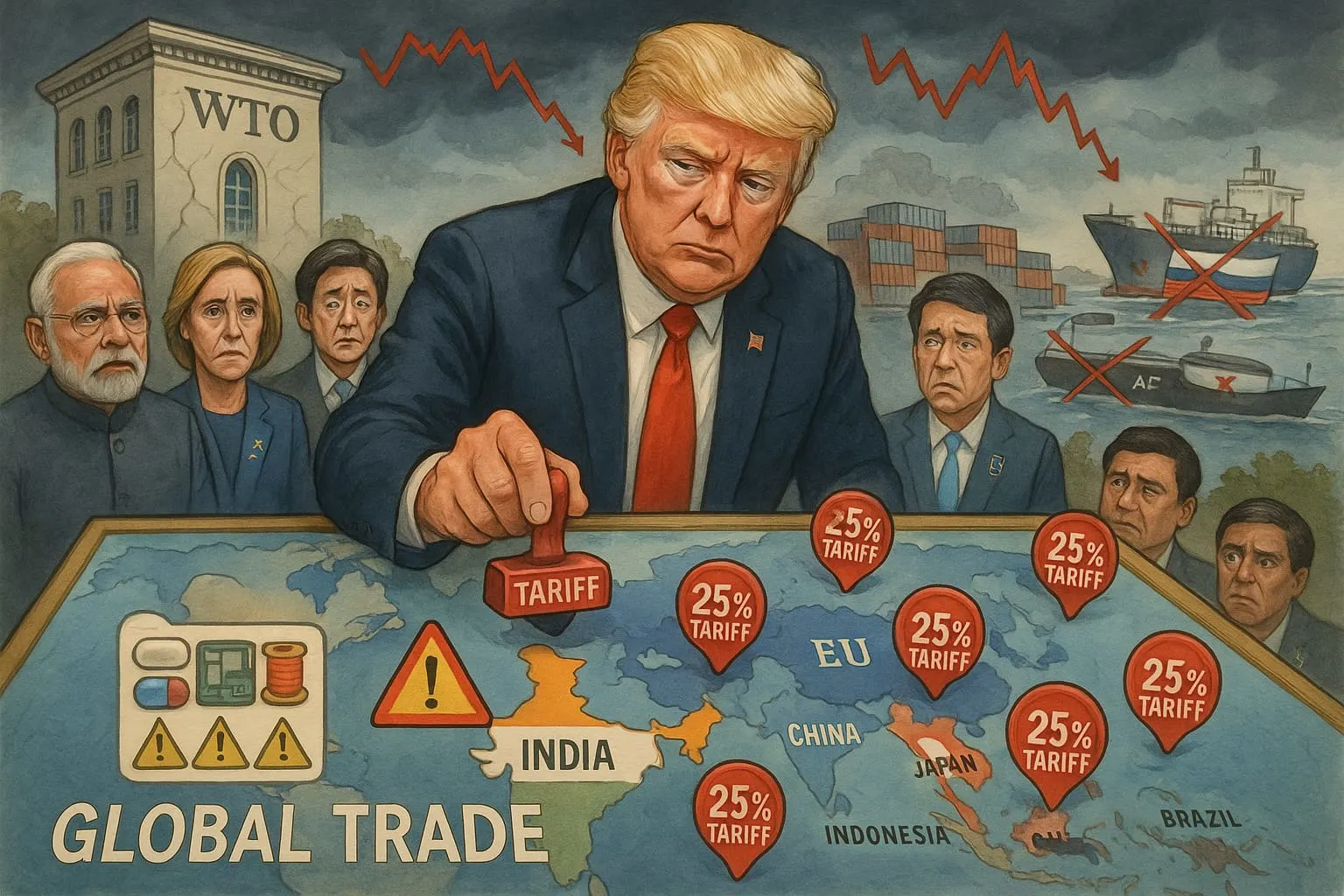 Trump’s Global Tariffs Shake World Trade